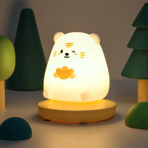 Silicone Animal Night Light with USB Rechargeable LED — product view