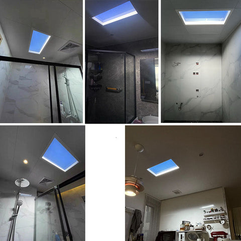 Smart LED Skylight Ceiling Panel with App Control