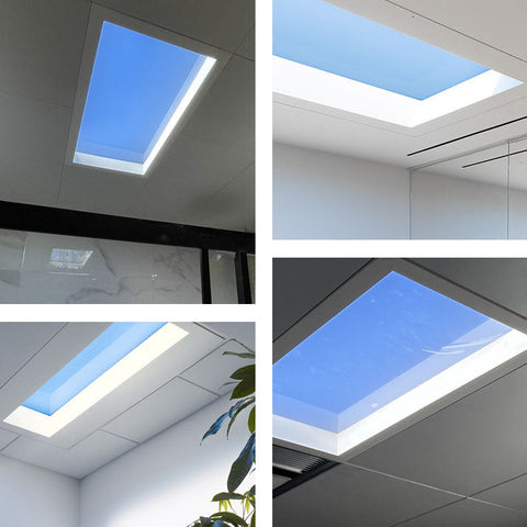 Smart LED Skylight Ceiling Panel with App Control