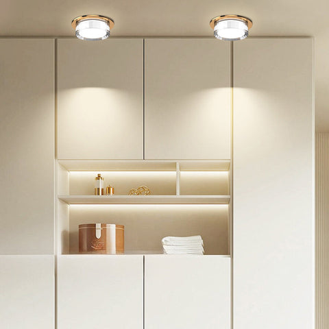 Mini Crystal LED Ceiling Light for Hallway or Entry