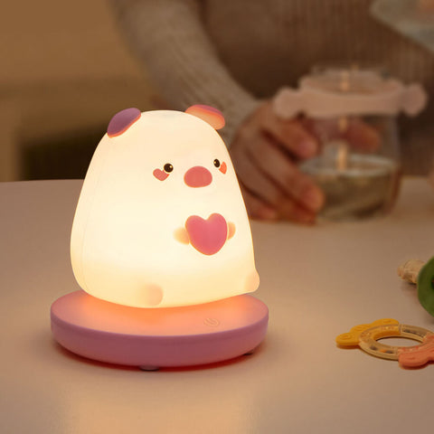 Silicone Animal Night Light with USB Rechargeable LED — product view