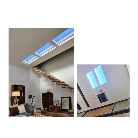 Smart LED Skylight Ceiling Panel with App Control