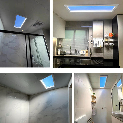 Smart LED Skylight Ceiling Panel with App Control