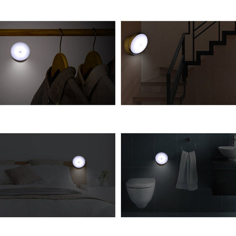 Rechargeable Mini Acrylic LED Wall Light for Bedside