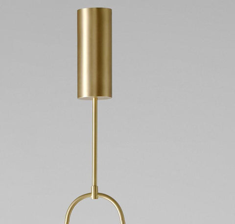 Mobile Arc Chandelier with Adjustable Hanging Globes