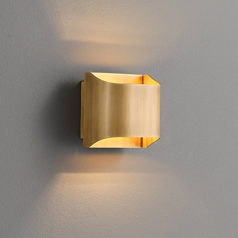 Brass Up and Down Wall Sconce