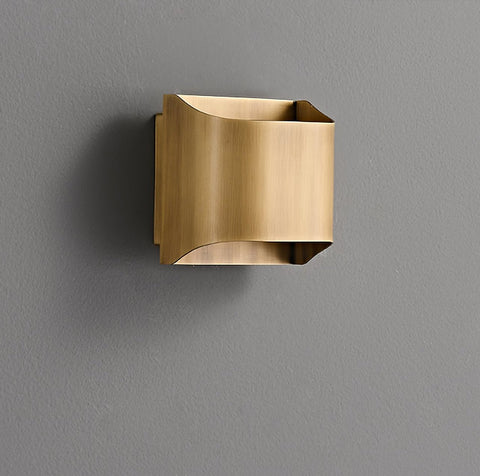 Brass Up and Down Wall Sconce