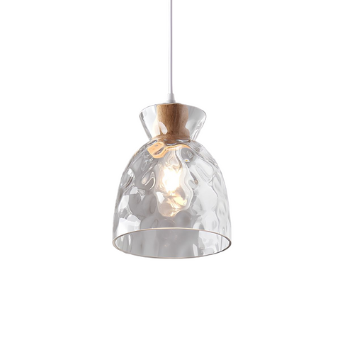 Pendant Light with Clear Glass Shade