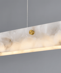 Linear Marble Pendant Light