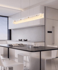 Linear Marble Pendant Light