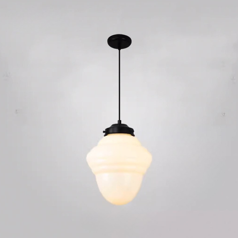 Frosted Glass Pendant Light Series with Adjustable Cord