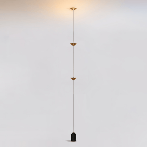 Soreluna Adjustable Floor Lamp with Marble Counterweight