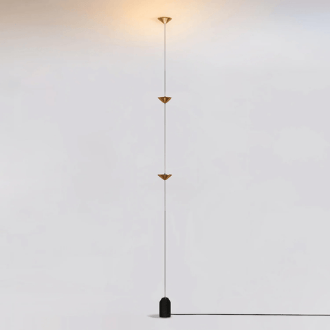 Soreluna Adjustable Floor Lamp with Marble Counterweight
