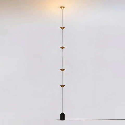 Soreluna Adjustable Floor Lamp with Marble Counterweight