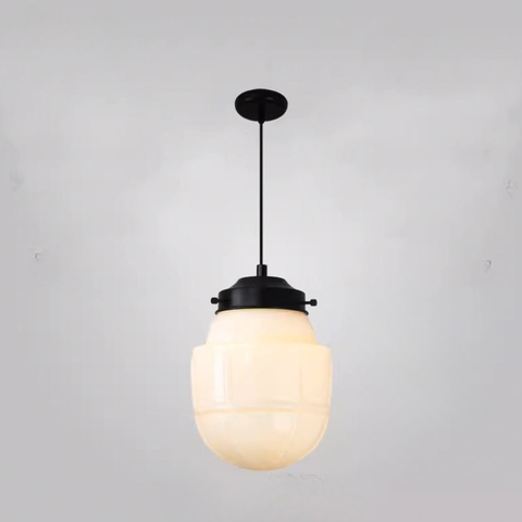 Frosted Glass Pendant Light Series with Adjustable Cord