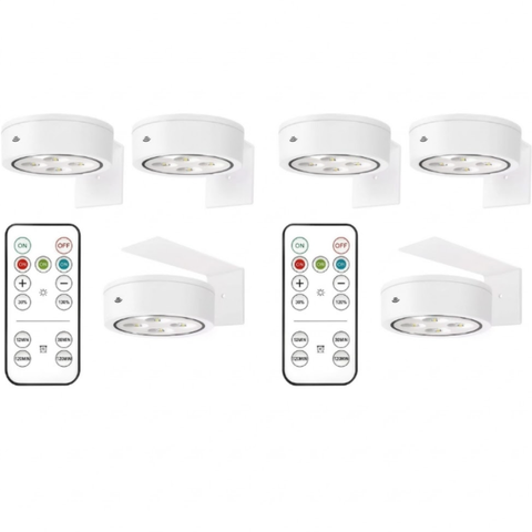 Magnetic Picture Lights with Remote and Adjustable Color Modes