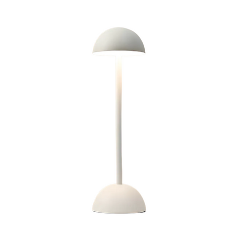 Rechargeable LED Table Lamp with Dome Shade and Touch Control