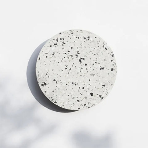 Scandinavian Terrazzo LED Wall Lamp with Modern Minimalist Circular Design