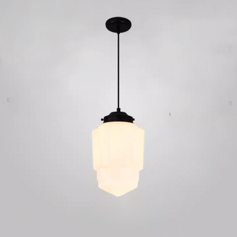 Frosted Glass Pendant Light Series with Adjustable Cord