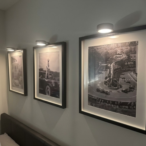 Magnetic Picture Lights with Remote and Adjustable Color Modes