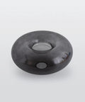 Amber Glass Globe Flush-Mount Ceiling Light