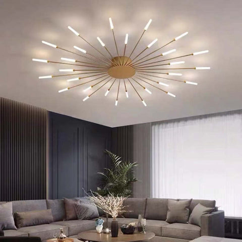 Starburst Multi-Arm LED Ceiling Light