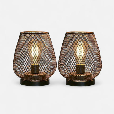 Mesh Table Lamp Set