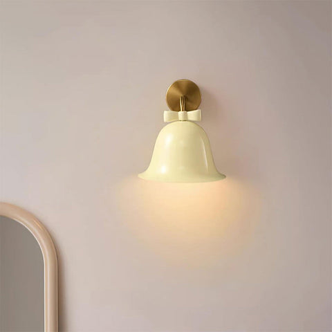 Bow-Shaped Mini Resin Wall Lamp for Bedroom or Hallway