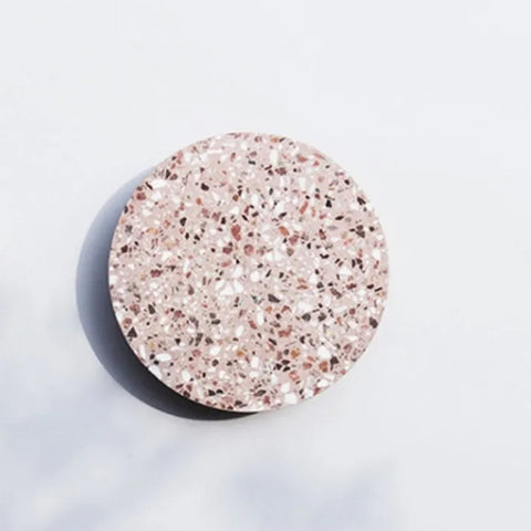 Scandinavian Terrazzo LED Wall Lamp with Modern Minimalist Circular Design