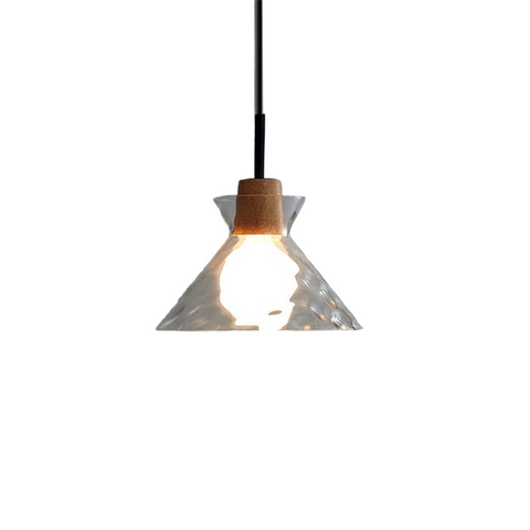 Pendant Light with Clear Glass Shade