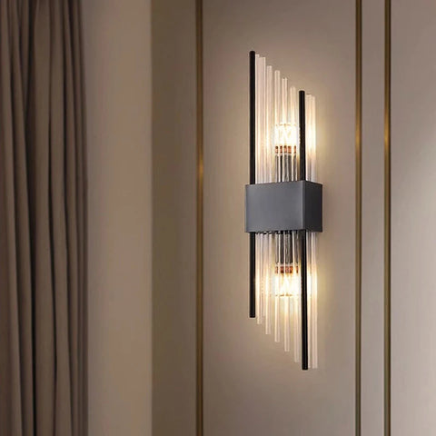 Crystal Wall Sconce with E14 Socket