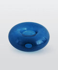 Amber Glass Globe Flush-Mount Ceiling Light