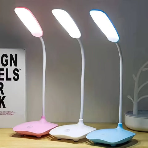 Foldable Rechargeable LED Desk Lamp with Adjustable Light