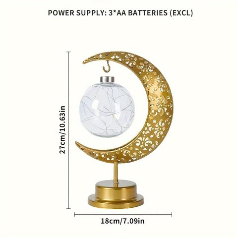 Crescent Moon LED Table Lamp