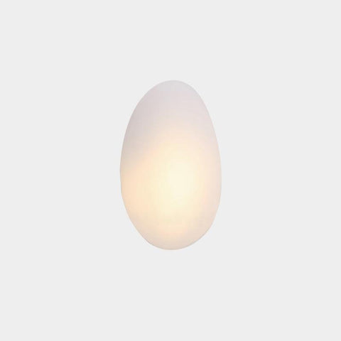 Hand-Blown Bubble Glass Wall Lamp with Sculptural Shade