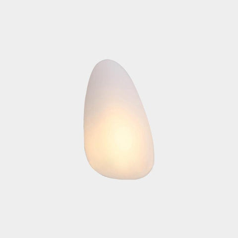 Hand-Blown Bubble Glass Wall Lamp with Sculptural Shade