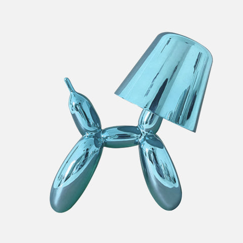 Cordless LED Balloon Dog Table Lamp with Touch Control and Dimming
