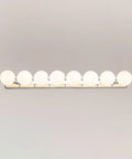 LED Vanity Mirror Light with Globe Shades