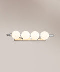 LED Vanity Mirror Light with Globe Shades