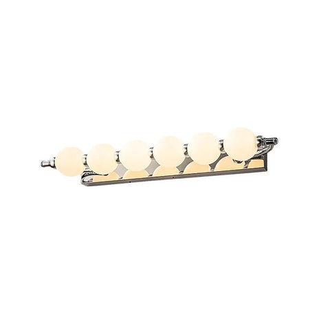LED Vanity Mirror Light with Globe Shades