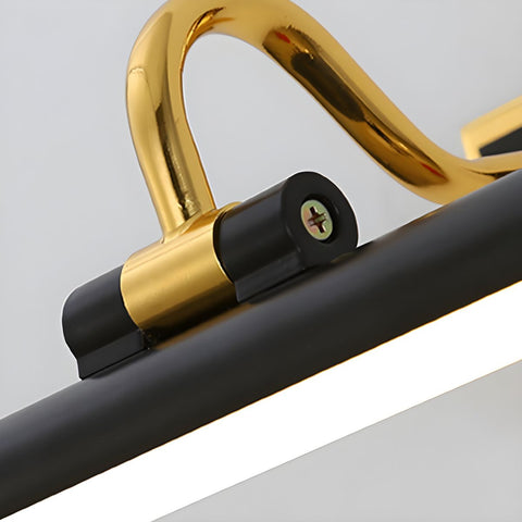 Modern LED Bathroom Mirror Light with Aluminum Frame and Wall Mounted Design