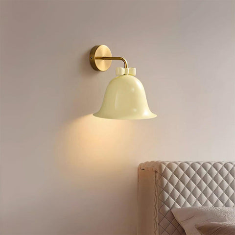 Bow-Shaped Mini Resin Wall Lamp for Bedroom or Hallway