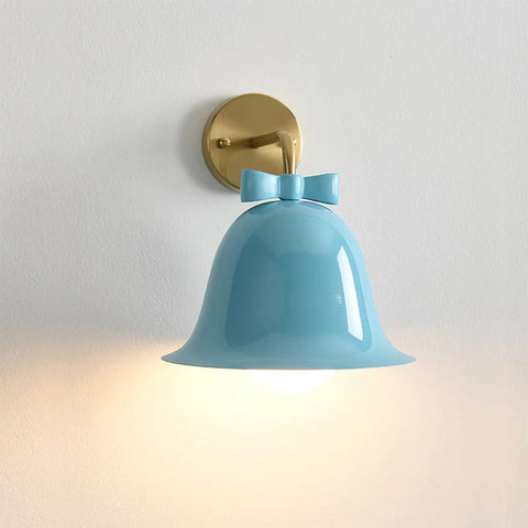 Bow-Shaped Mini Resin Wall Lamp for Bedroom or Hallway