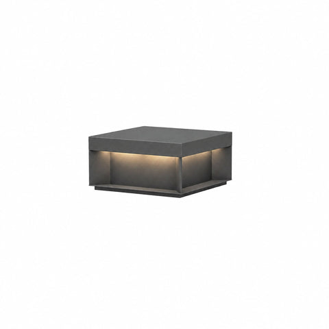 Black Box Outdoor Post Light with Weatherproof Housing
