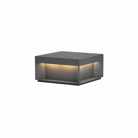 Black Box Outdoor Post Light with Weatherproof Housing