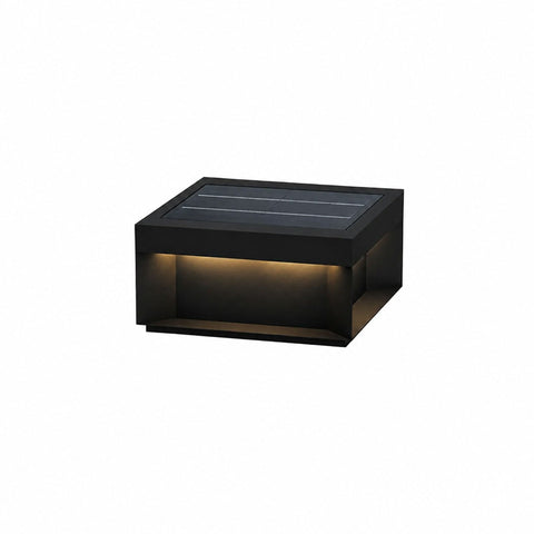 Black Box Outdoor Post Light with Weatherproof Housing