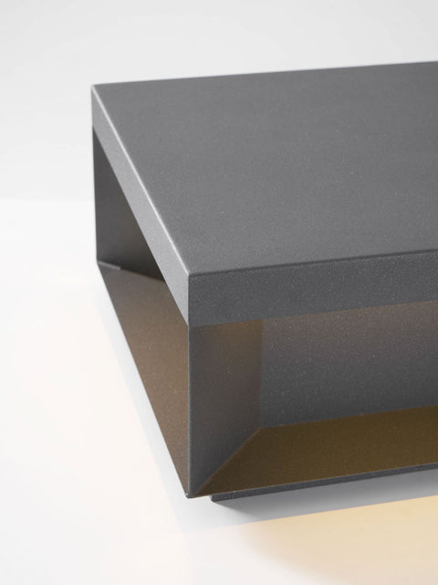 Black Box Outdoor Post Light with Weatherproof Housing