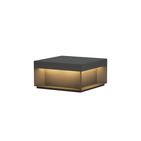 Black Box Outdoor Post Light with Weatherproof Housing