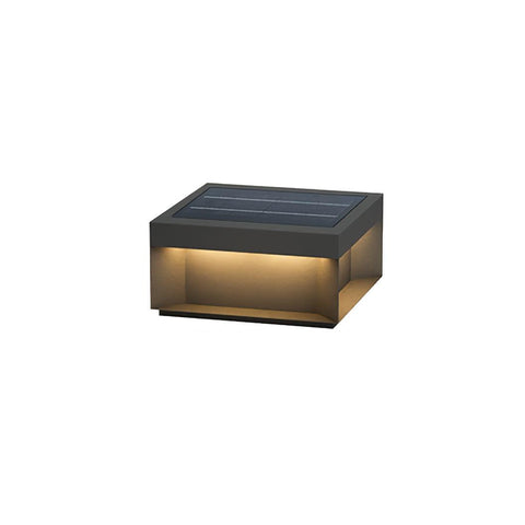 Black Box Outdoor Post Light with Weatherproof Housing