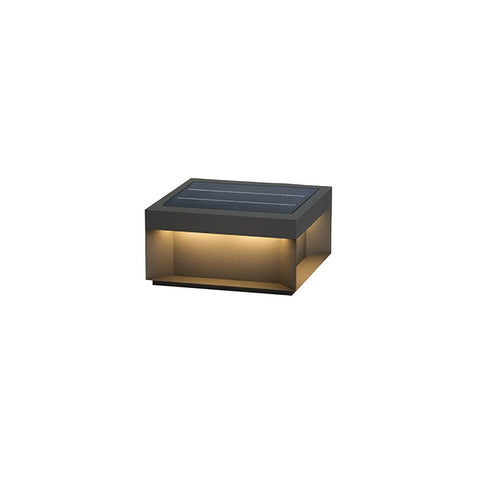 Black Box Outdoor Post Light with Weatherproof Housing